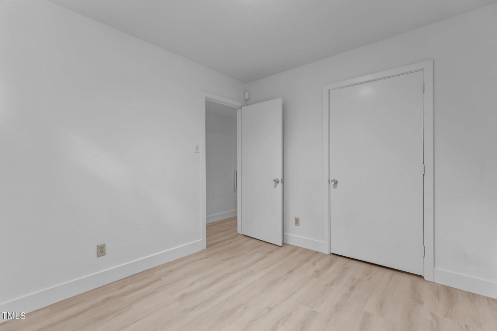 A bedroom in a mid-century modern house in durham, north carolina

