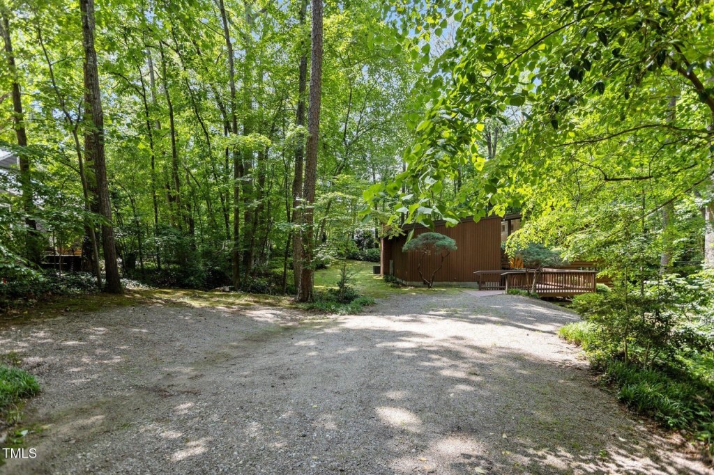 Quiet Durham neighborhood with retro mid-century curb appeal


