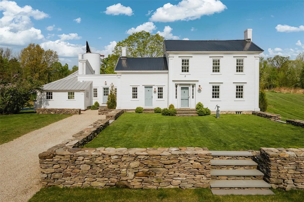 1700s restored farmhouse with modern touches in upstate new york